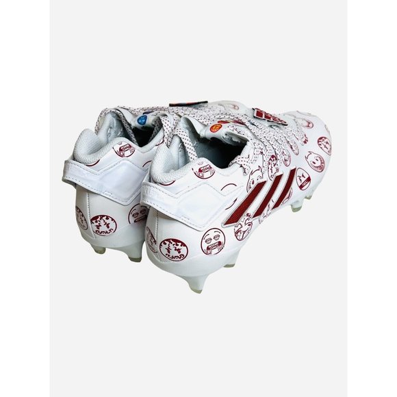 Adidas Freak 22 Big Mood GZ6901 Emoji White/Red Football Cleats Mens Size 14 - Picture 4 of 11